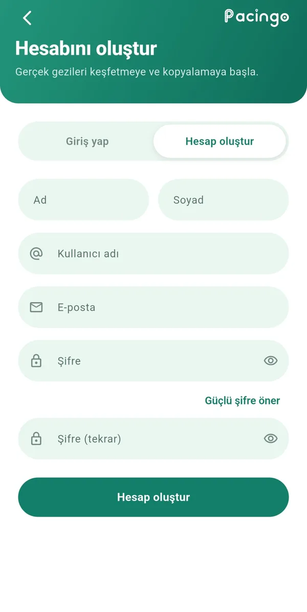 Hızlı kayıt